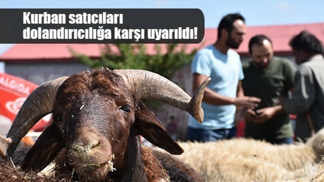 Kurban satıcıları dolandırıcılığa karşı uyarıldı!