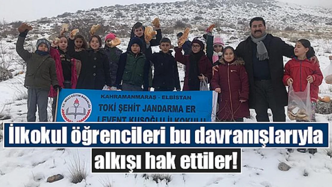 İlkokul öğrencileri bu davranışlarıyla alkışı hak ettiler!