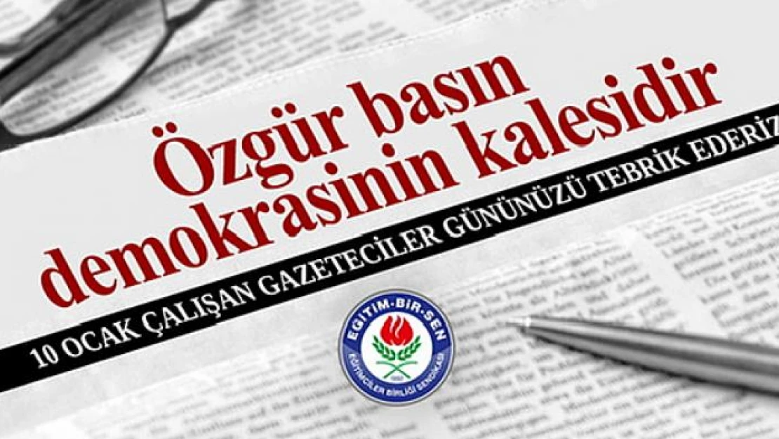 Eğitim Bir Sen'den 10 Ocak kutlaması!