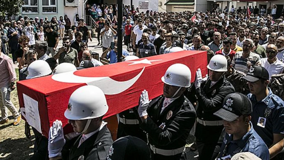 Şehit polis Ali Uçar son yolculuğuna uğurlandı!