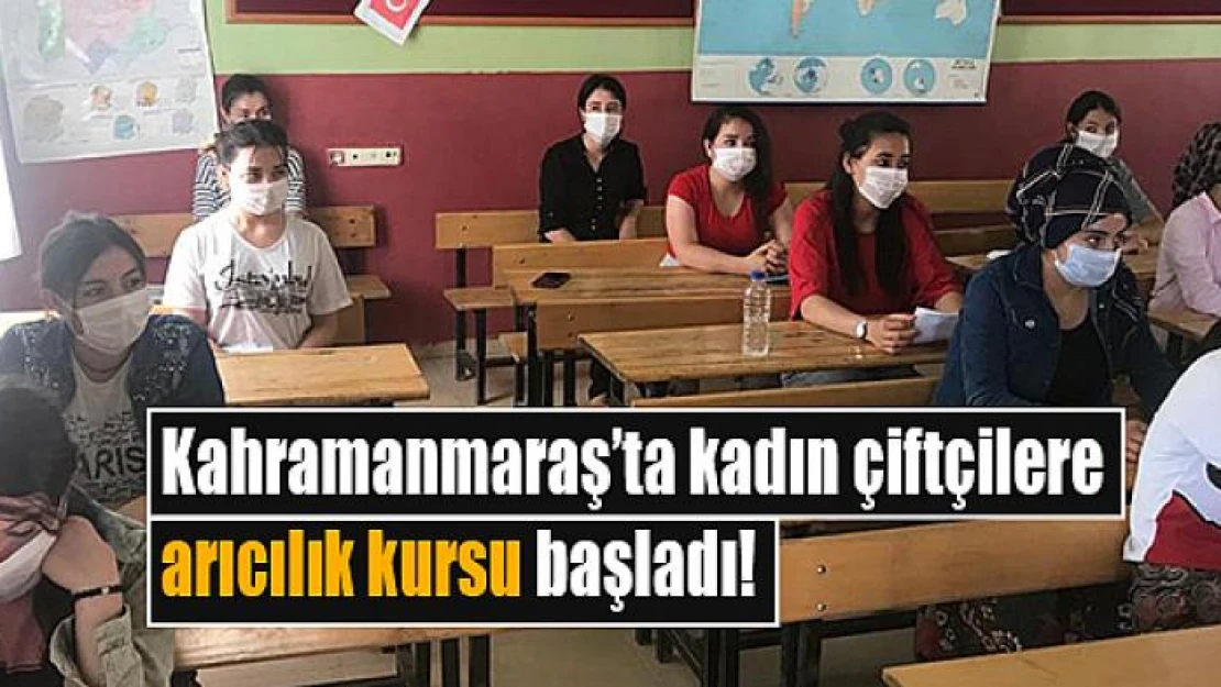 Kadın çiftçilere arıcılık kursu başladı 