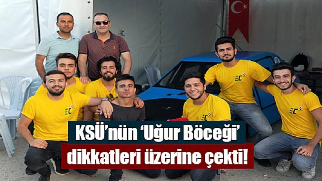 KSÜ'nün 'Uğur Böceği' dikkatleri üzerine çekti!