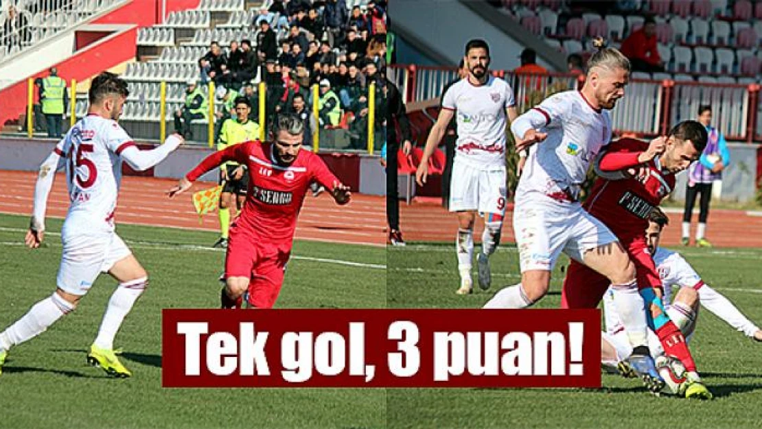 Tek gol, 3 puan!