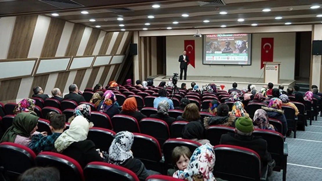 Kahramanmaraş'ta ümmet coğrafyası bizi bekliyor konferansı!