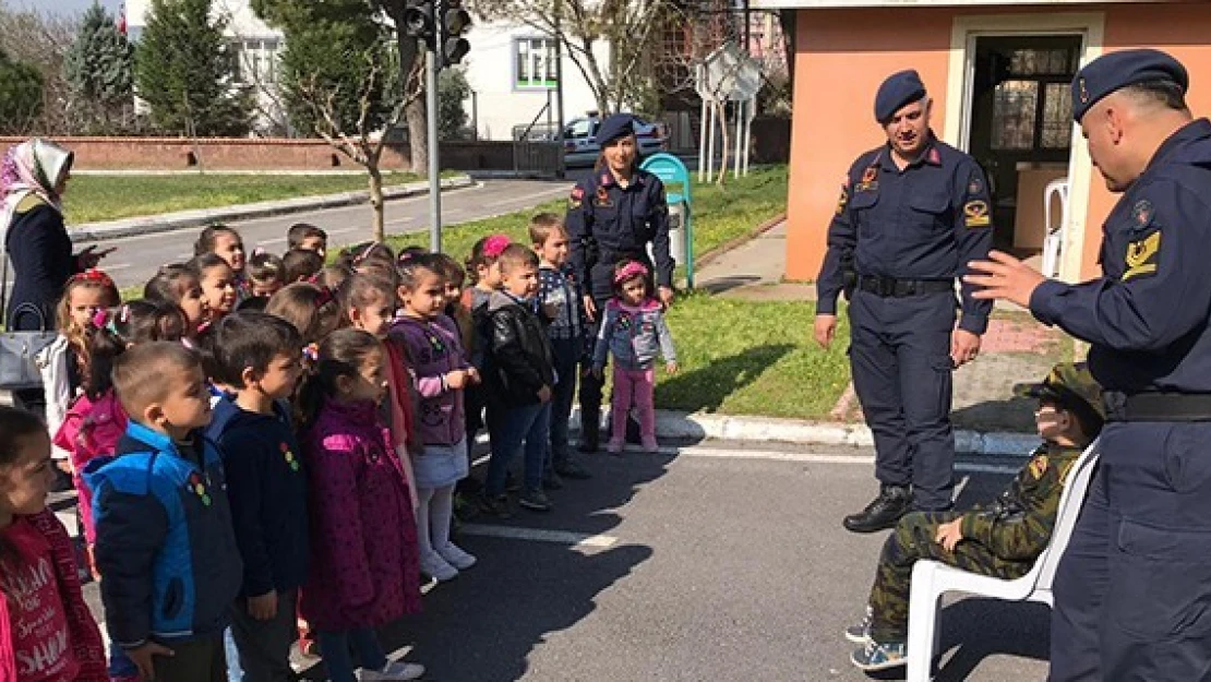 Minik öğrenciler Dulkadiroğlu'nun trafik eğitim parkında!