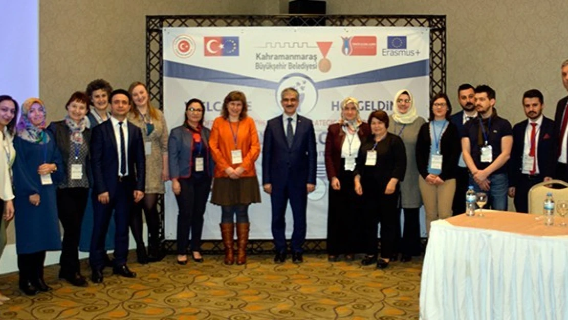 ERASMUS + STRATEJİK ortaklık programı açılış toplantısı Kahramanmaraş'ta yapıldı!