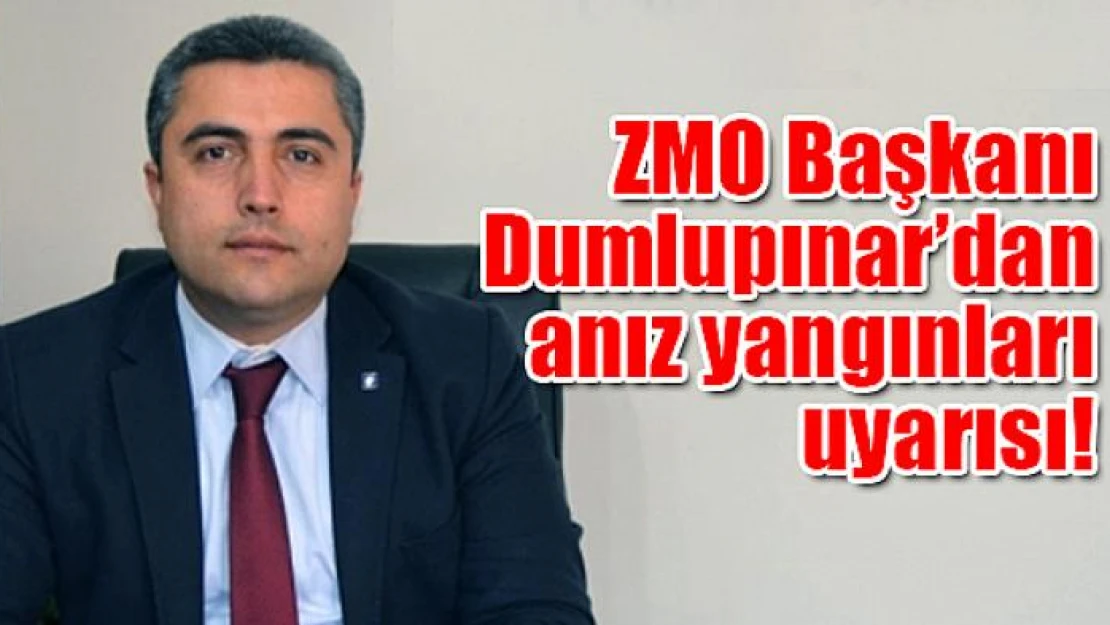 Dumlupınar'dan anız yangınları uyarısı