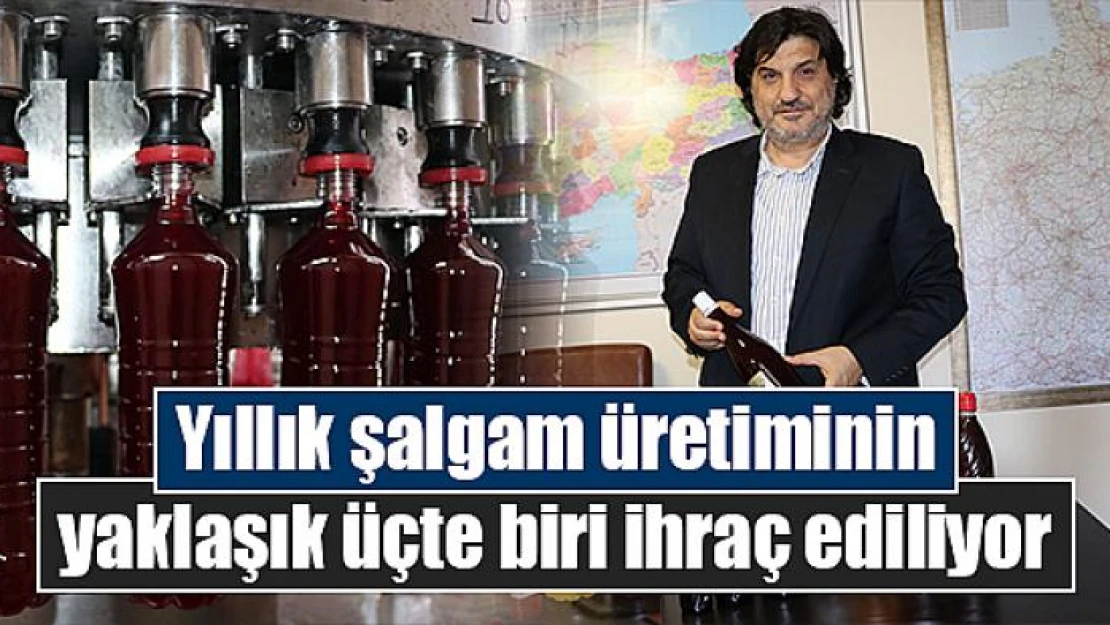 Yıllık şalgam üretiminin yaklaşık üçte biri ihraç ediliyor