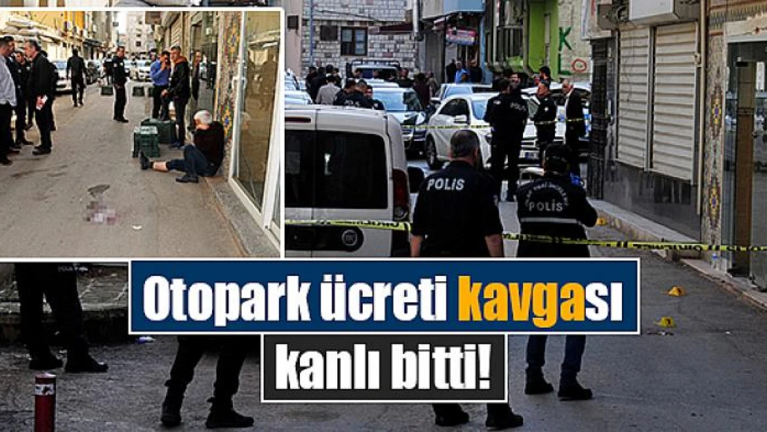 Otopark ücreti kavgası kanlı bitti!