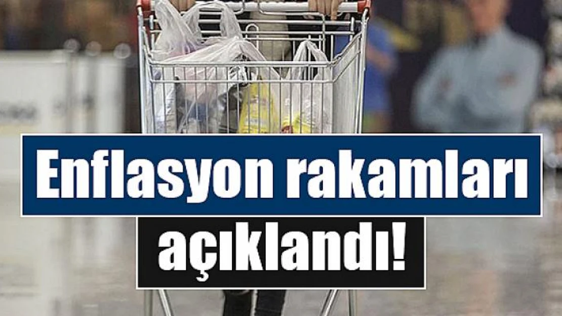 Enflasyon rakamları açıklandı!