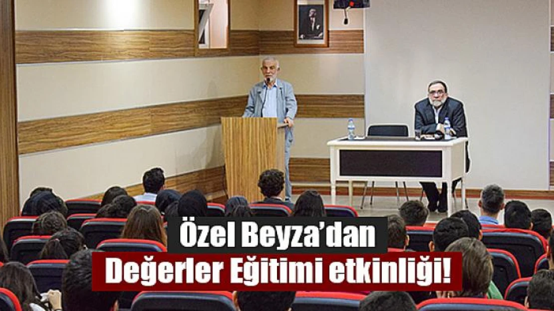 Beyza'dan Değerler Eğitimi etkinliği!