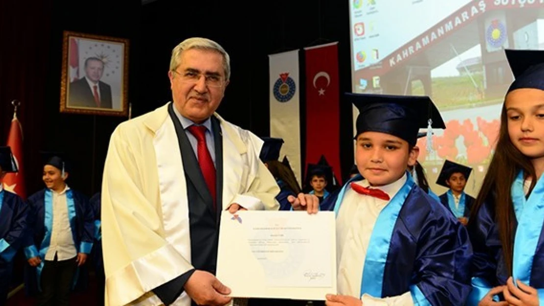 KSÜ 'Çocuk Üniversitesi' ilk mezunlarını verdi!