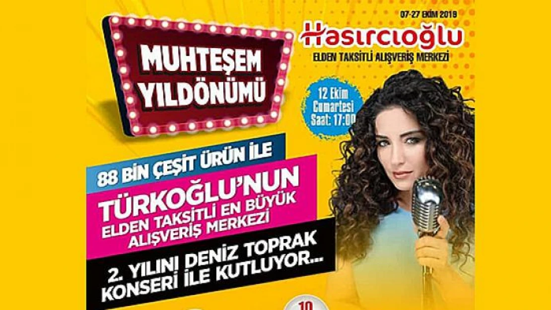 Hasırcıoğlu'ndan Türkoğlu'nda muhteşem konser!