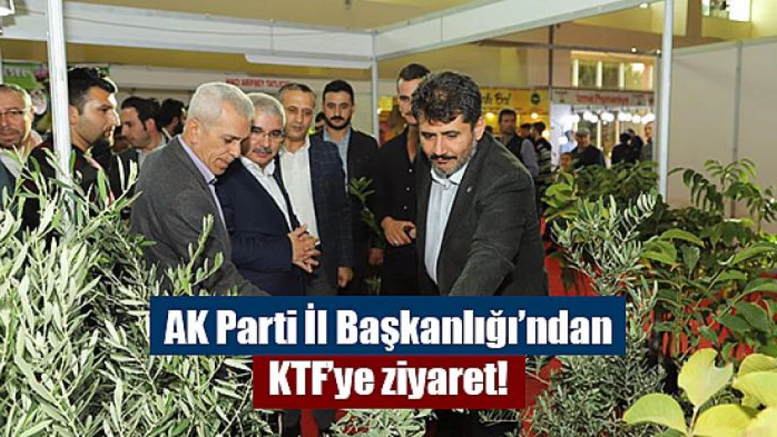 AK Parti İl Başkanlığı'ndan KTF'ye ziyaret!