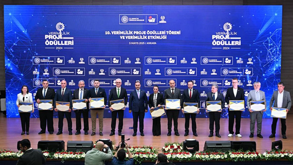10'uncu Verimlilik Proje Ödülleri sahiplerini buldu