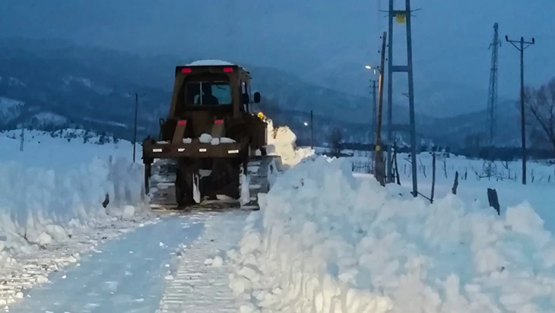 11 İlçede kırsal mahalle yolları ulaşıma açılıyor