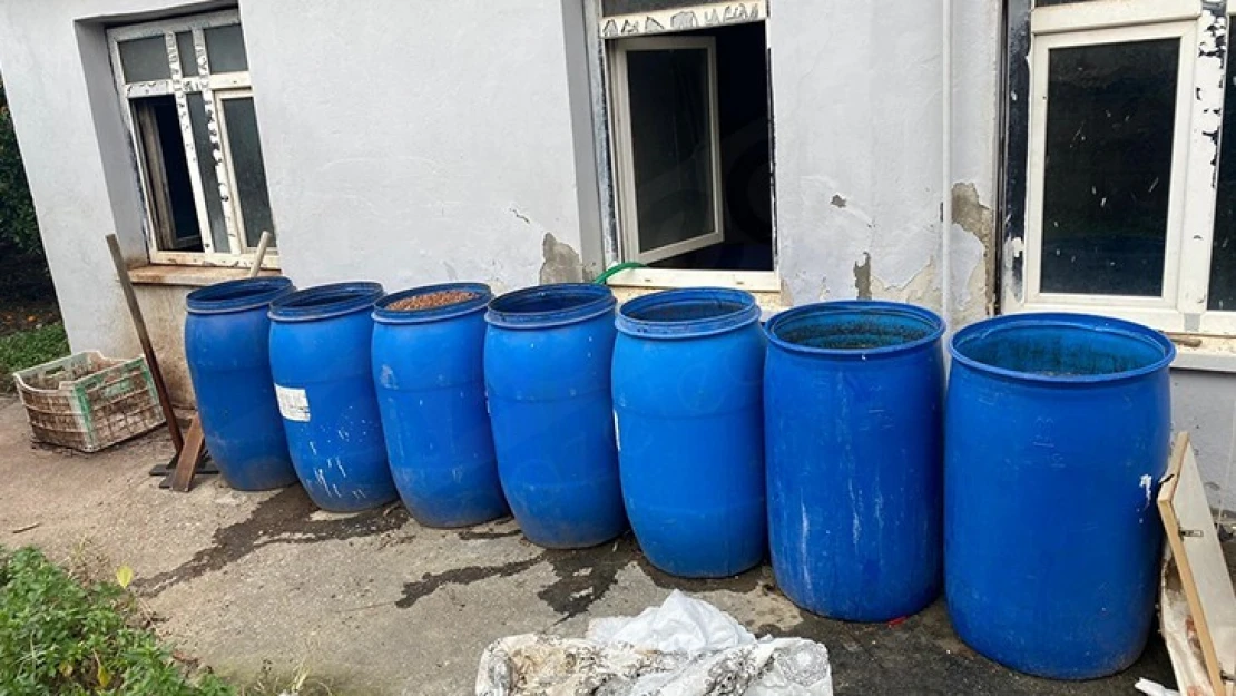 2 bin 443 litre sahte içki ele geçirildi