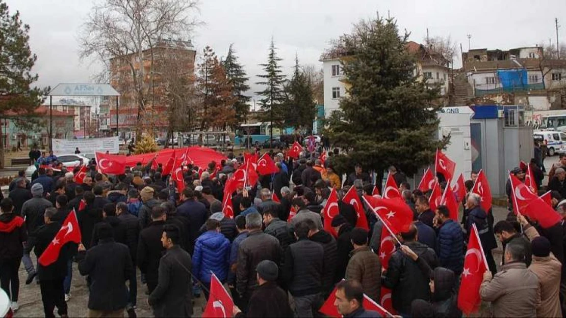 Afşin, Mehmetçik için tek yürek oldu!