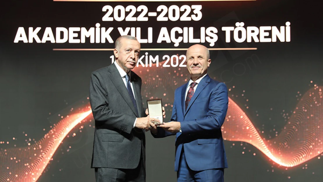 2022-2023 akademik yıl açılış töreni, Cumhurbaşkanlığı Külliyesi'nde yapıldı