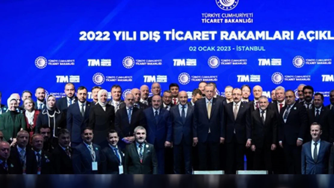 2022 yılı dış ticaret rakamları