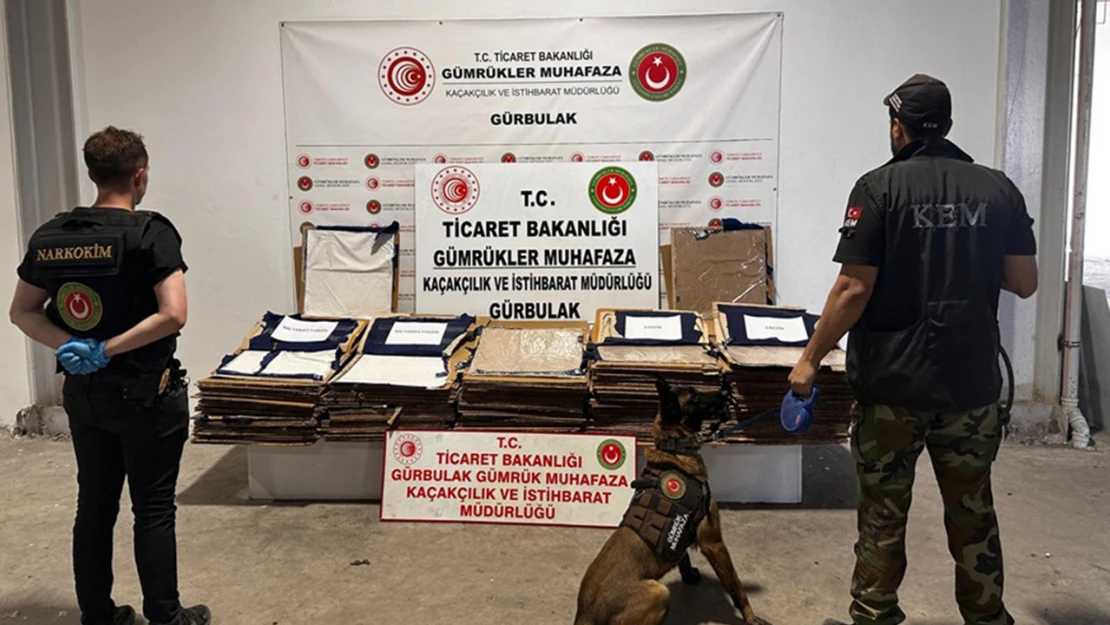 276 kilogram uyuşturucu ele geçirildi