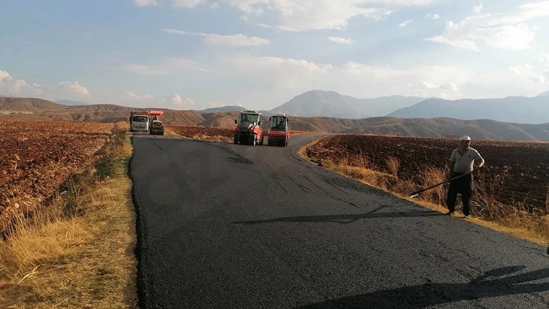 4 İlçede 25 kilometrelik yol yenilendi