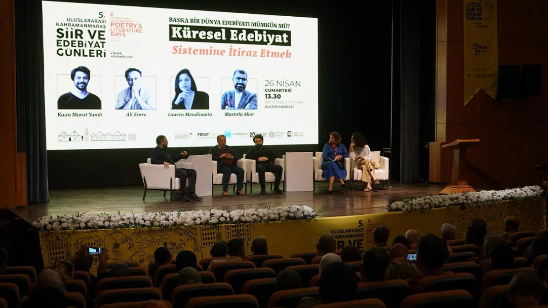 5'inci Uluslararası Şiir ve Edebiyat Günleri, doludizgin programlarla sürüyor