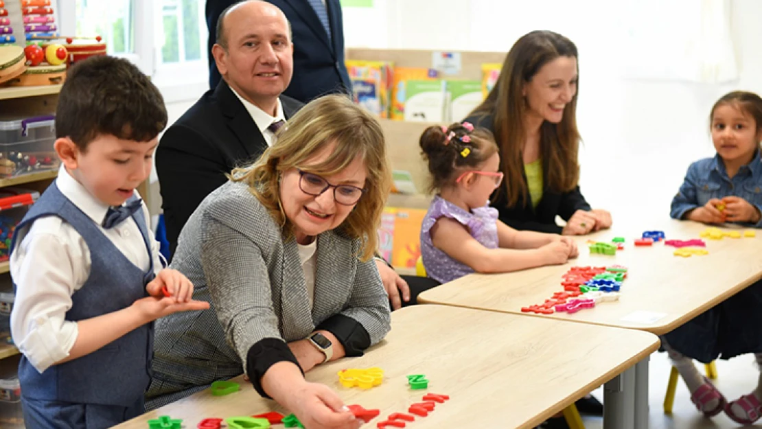 600 derslikli ana sınıfının açılışı yapıldı