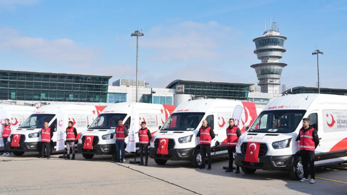 65 yeni mobil göç noktası aracı hizmete alındı