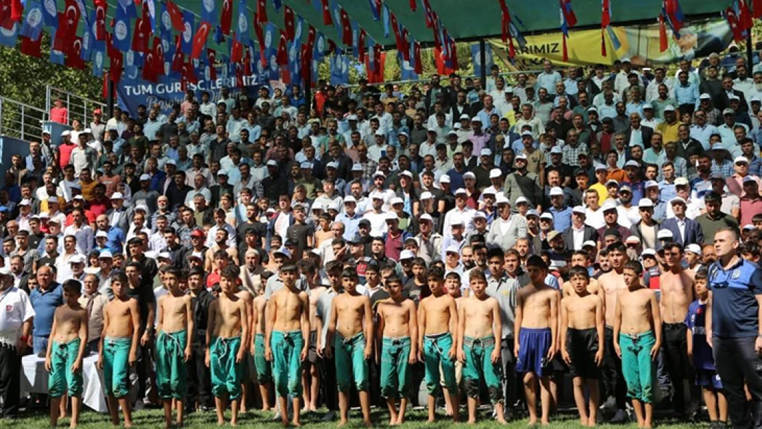 683 sporcu, 21. Geleneksel Bertiz Boyalı Güreş Festivalinde ter döktü