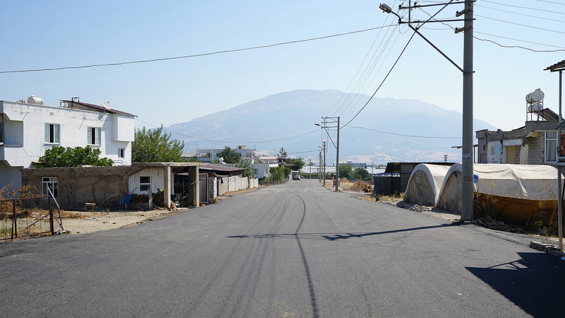 8 milyon TL'ye yenilenen yol ulaşıma açıldı