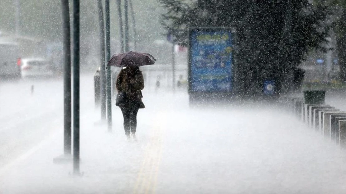 Meteoroloji'den Kahramanmaraş ve çevresi için kuvvetli sağanak uyarısı