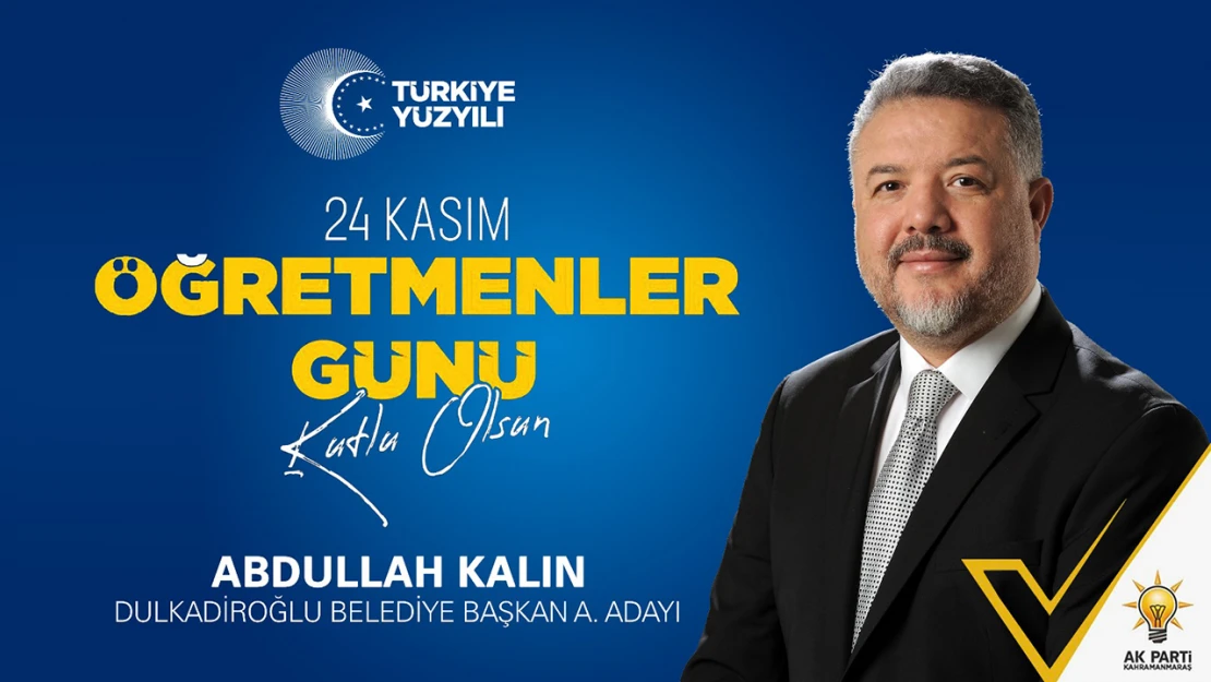 Abdullah Kalın, 'Fedakarlığınız, sabrınız ve öğrencilerimize olan sevginiz için teşekkürler'