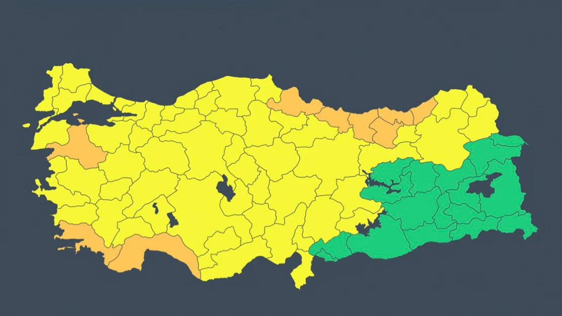 AFAD, 64 İl için meteorolojik uyarı yayımladı