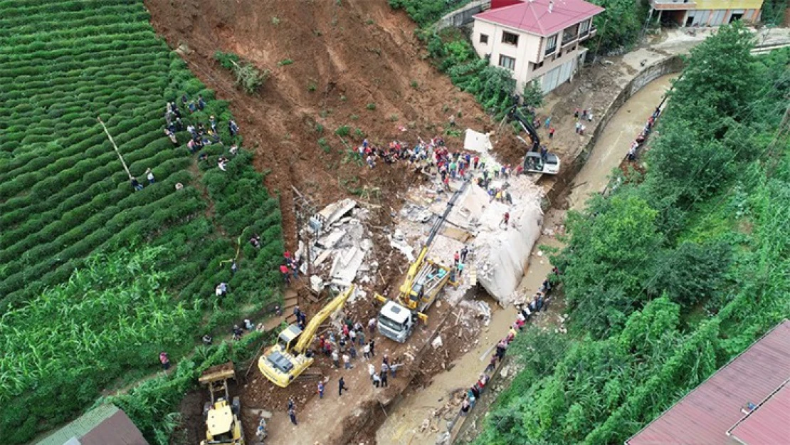 Afet ve Acil Durum Yönetimi Başkanlığından Rize açıklaması