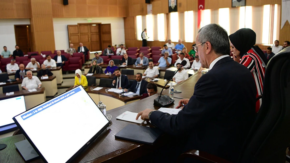 Ağustos ayı olağan meclis toplantısında 2 konağın ismi belirlendi