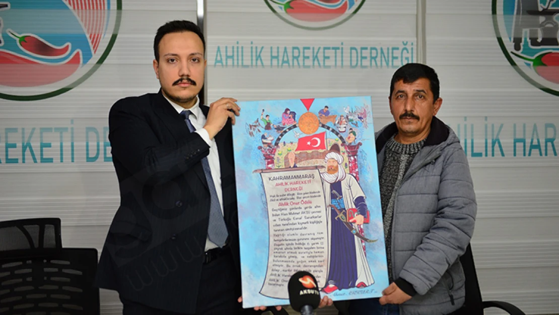 Ahilik Hareketi Derneği'nden simitçiye onur ödülü