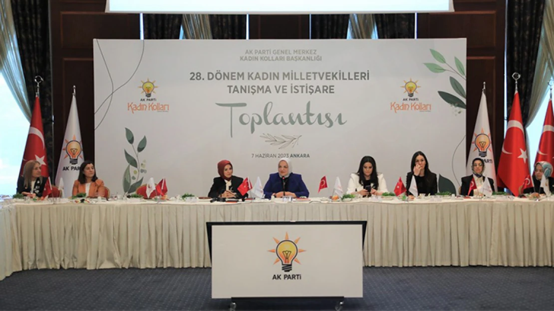 AK Parti 28. Dönem kadın Milletvekilleri, tanışma programında bir araya geldi