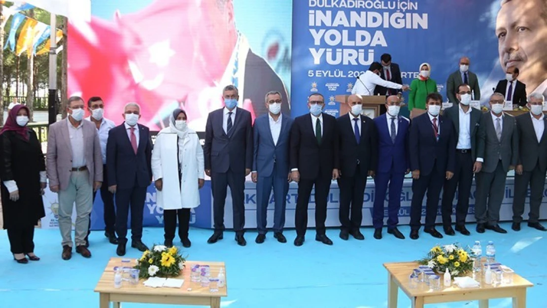 AK Parti Dulkadiroğlu 3. Olağan kongresi yapıldı