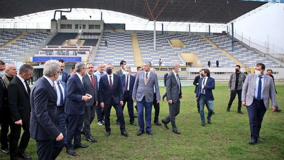 AK Parti Kahramanmaraş İl Başkanlığı Stadyum için müjdeyi verdi