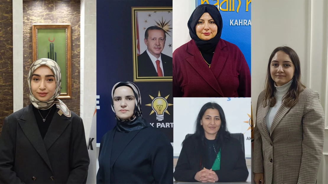 AK Parti Kahramanmaraş İlçe Kadın Kolları'nda bayrak değişimi