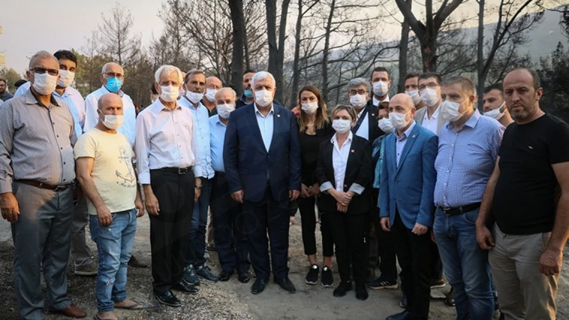 Ali Öztunç, Hatay'ın yakıldığını öne sürdü