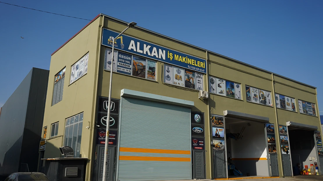 Alkan Makine, JCB'nin resmi teknik servisi oldu