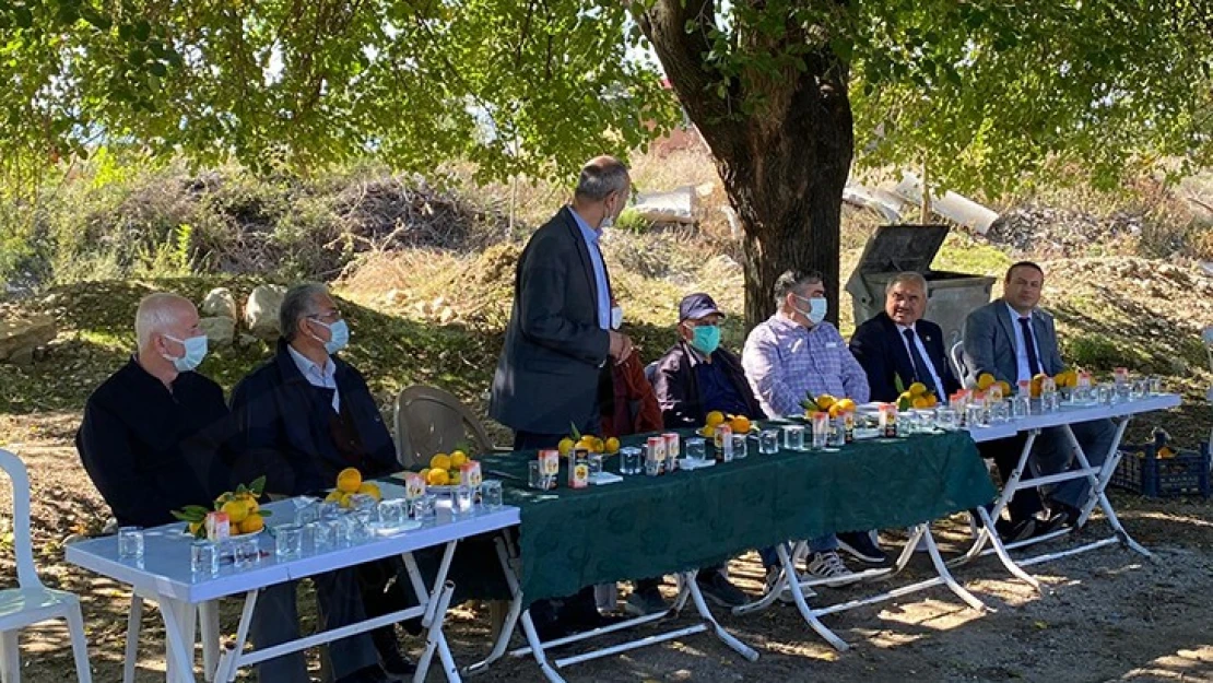 Andırın'da çiftçilere uygulamalı eğitim verildi