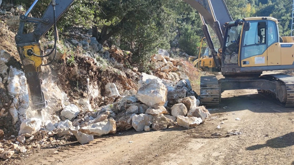 Andırın'da ulaşım konforu ve güvenliği çalışmaları