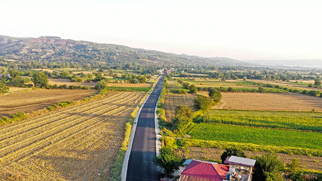 Andırın İlçesi ve Çağlayan yolunda yol standartları arttı