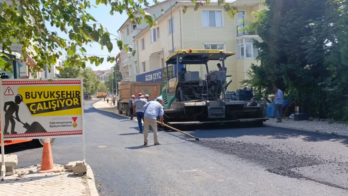 Andırın merkezinde ulaşım altyapısı iyileştirildi