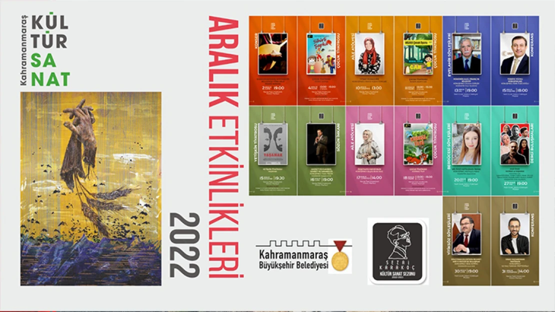 Aralık kültür sanat etkinlikleri açıklandı