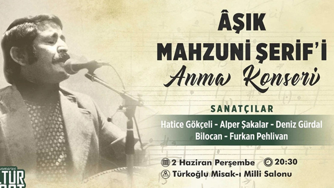 Âşık Mahzuni Şerif unutulmaz eserleriyle anılacak