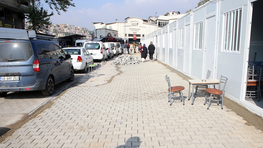 Asrın felaketinde zarar gören cadde ve sokaklar iyileştiriliyor